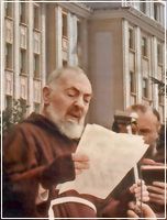 Pater Pio spricht zur Welt
